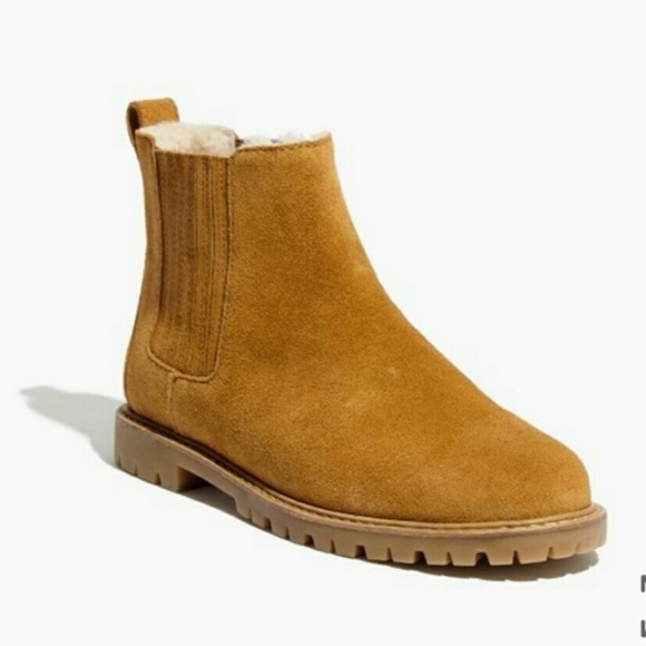 madewell Shoes - 1 day sale ✌️Madewell Chelsea Shearling Bootie